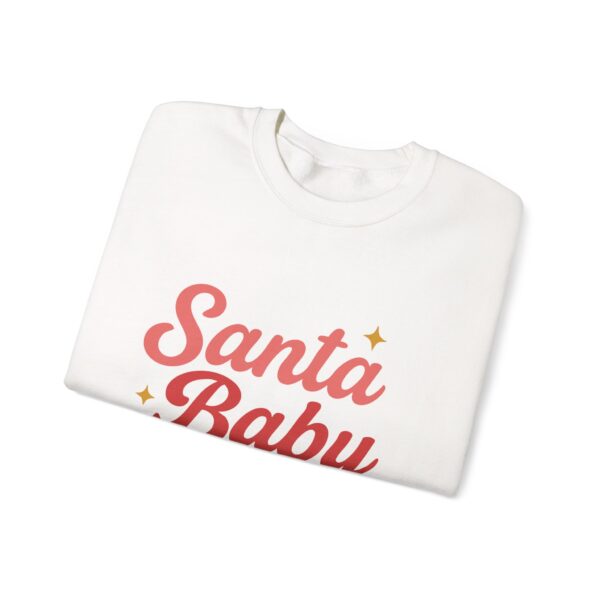 Santa Baby Energy Crewneck Sweatshirt - Cozy Holiday Apparel, Festive Gift, Winter Wardrobe, Unisex Sweater, Christmas Spirit - Image 3