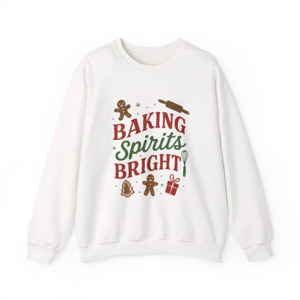Baking Spirits Bright Crewneck Sweatshirt - Cozy Gift for Baking Lovers, Holiday Apparel, Winter Fashion, Christmas Sweatshirt, Unisex [...]