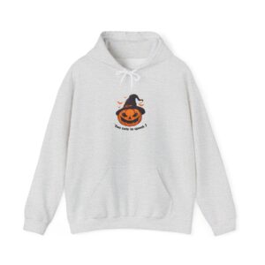Cute Cozy Halloween Hoodie, Unisex Sweatshirt, Fun Scary Fall Costume Pumpkin Ghost Skeleton, Warm Seasonal Pullover, Spooky Apparel